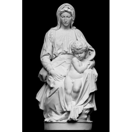 RID 67 Statua Madonna di Bruges di Michelangelo h. cm. 30