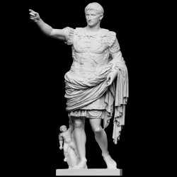 LS 455 Statua Augusto di Prima Porta h. cm. 200