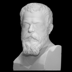LB 432 Busto Galileo Galilei h. cm. 60