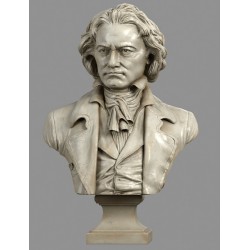 LB 442 Busto Beethoven h. cm. 65