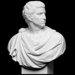 LB 444 Busto Brutus di Michelangelo h. cm. 62