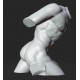 RID 108 Torso Gladiatore Borghese h. cm. 50