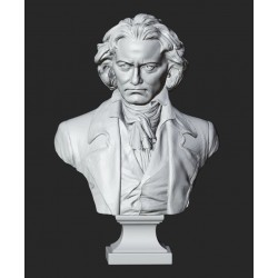 LB 442 Busto Beethoven h. cm. 65