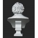 LB 442 Busto Beethoven h. cm. 65