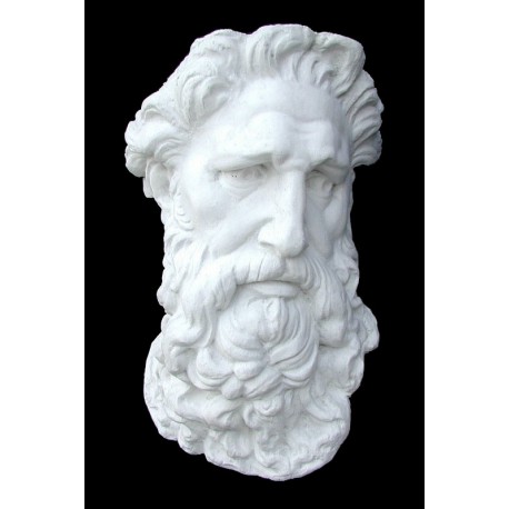 LM 36 Maschera Nettuno del Giambologna h. cm. 54x32