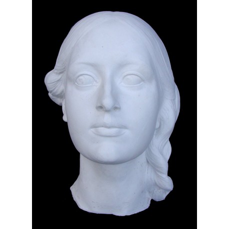 LM 40 Maschera Donna con treccia h. cm. 30x20