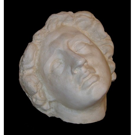 LM 46 Maschera Alessandro Magno morente h. cm. 54x46