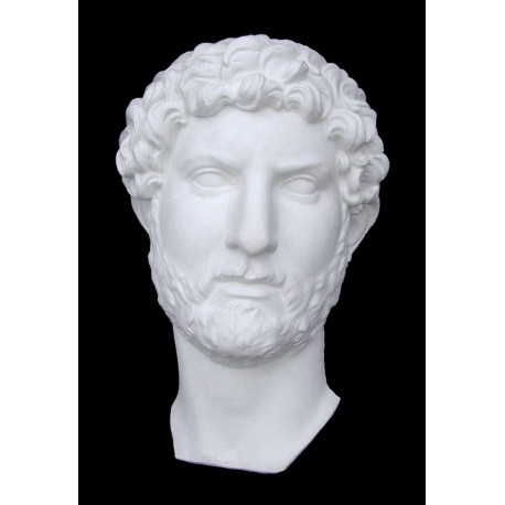 LM 48 Maschera Adriano Imperatore Romano h. cm. 43x27