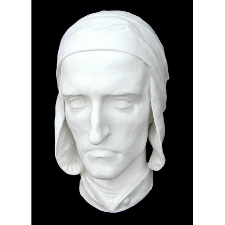 LM 55 Maschera Dante Alighieri h. cm. 34x20