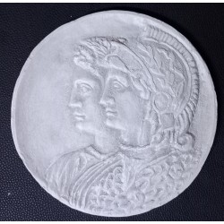LR 108 Medaglione Alessandro e Campaspe diam. cm 25
