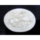 LR 13 Ovale con cesto di frutta h. cm. 40x55