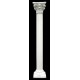LV 136 Colonna dorica con capitello corinzio h. cm. 130, largh. cm. 24, diam. cm. 12