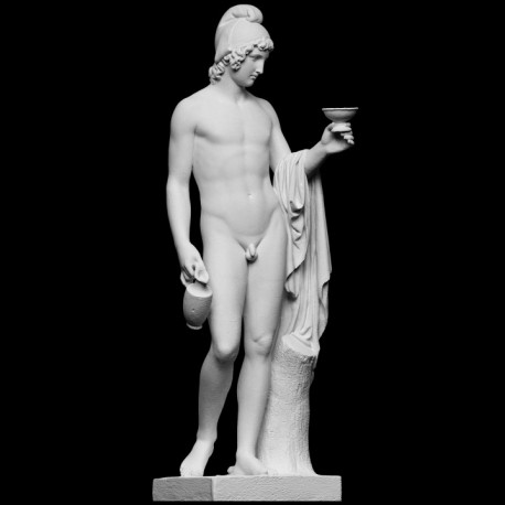 LS 426 Ganymede offre la coppa - Museo Thorvaldsen - h. cm. 182