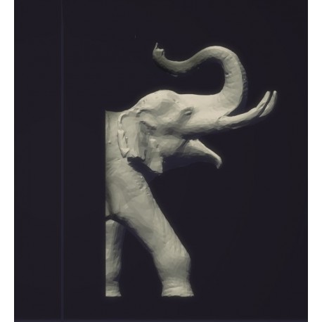LS 446 Altorilievo Elefante h. cm. 180